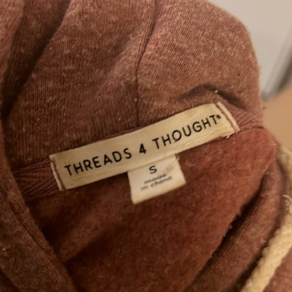 Threads 4 Thought Sustainable Apparel Zip Up Hoodie - Picture 4 of 6